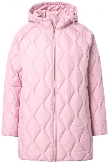 Ulla Popken 837208 Veste matelassée Vieux rose - Vestes - Vestes grande taille pour femme