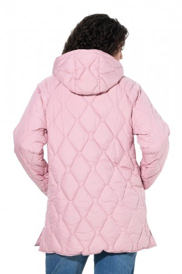Ulla Popken 837208 Veste matelassée Vieux rose - Vestes - Vestes grande taille pour femme