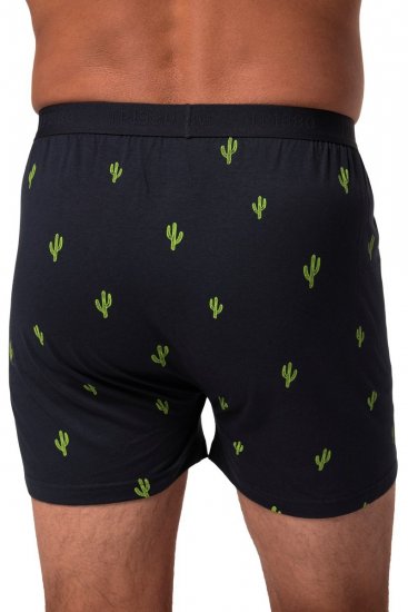JP1880 837629 Caleçons FLEXNAMIC® à imprimé cactus Bleu marine lot de 2 - Sous-vêtements & bain - Sous-vêtements Grande Taille