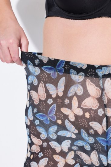 Ulla Popken 837676 Panty anti-frottement imprimé Noir - Panties anti-frottement - 