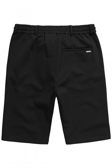JP1880 Jersey Bermuda Chino Shorts Flexnamic Black - Shorts - Shorts hommes grande taille
