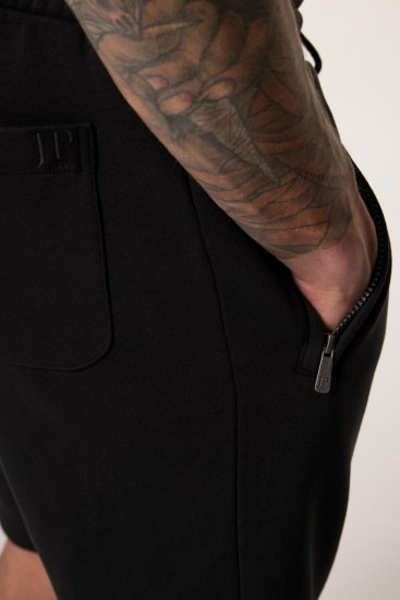 JP1880 Bermuda Sweatshorts Stomach Fit Black - Pantalons/shorts de survêtement - Survêtement/jogging grandes tailles
