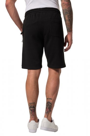 JP1880 Bermuda Sweatshorts Stomach Fit Black - Pantalons/shorts de survêtement - Survêtement/jogging grandes tailles
