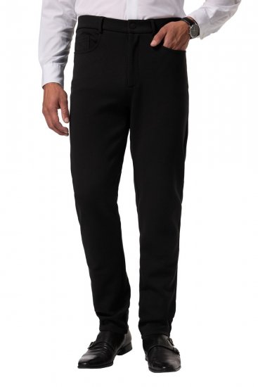 JP1880 New York Flexnamic Pantalon en jersey à cinq poches Noir - Costumes - Costumes grandes tailles 