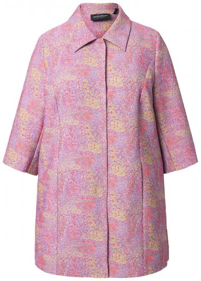 Ulla Popken 839708 Veste Lilas - Vestes - Vestes grande taille pour femme