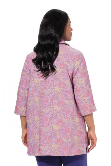 Ulla Popken 839708 Veste Lilas - Vestes - Vestes grande taille pour femme