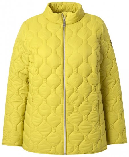 Ulla Popken 840050 Veste matelassée Bleu clair - Vestes - Vestes grande taille pour femme