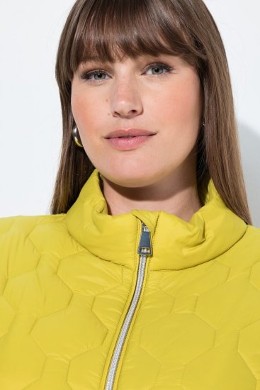Ulla Popken 840050 Veste matelassée Bleu clair - Vestes - Vestes grande taille pour femme
