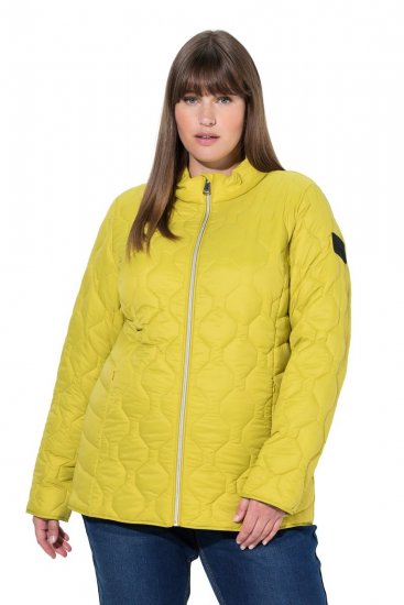Ulla Popken 840050 Veste matelassée Bleu clair - Vestes - Vestes grande taille pour femme