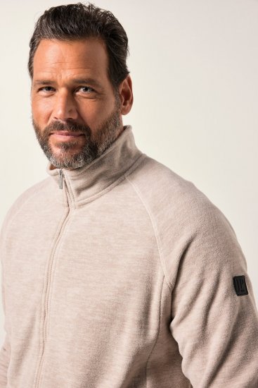 JP1880 Fleece Jacket Stand-up Collar Dusty Pink - Sport & outdoor - Sport & plein air grande taille