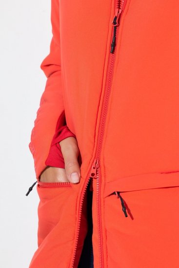Ulla Popken 840138 Veste technique Corail - Vestes - Vestes grande taille pour femme