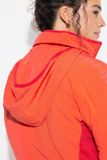 Ulla Popken 840138 Veste technique Corail - Vestes - Vestes grande taille pour femme