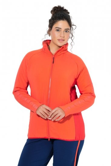 Ulla Popken 840138 Veste technique Corail - Vestes - Vestes grande taille pour femme