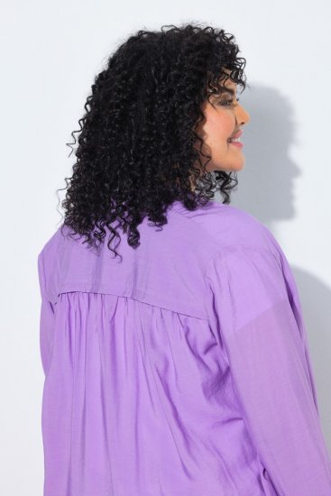 Ulla Popken 840210 Gilet Lilas - Cardigans - Gilets grande taille pour femme