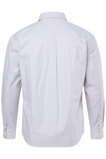 JP1880 Business Shirt Long Sleeve Two-Tone Grey - Chemises - Chemises Grandes Tailles Hommes