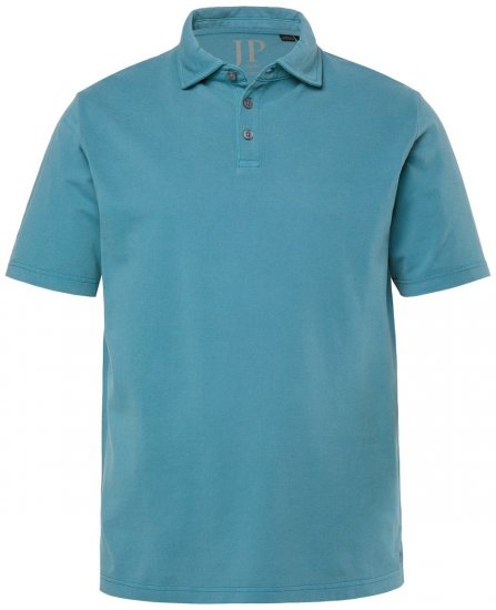 JP1880 Polo Shirt Short Sleeve Pique VIntage Teal - Polos - Polos homme grande taille