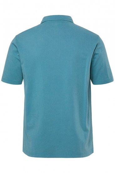 JP1880 Polo Shirt Short Sleeve Pique VIntage Teal - Polos - Polos homme grande taille