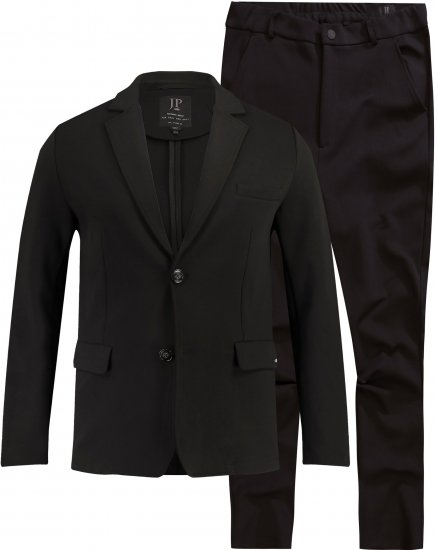 JP1880 Manhattan Flexnamic Business Jersey Suit Black - Costumes - Costumes grandes tailles 