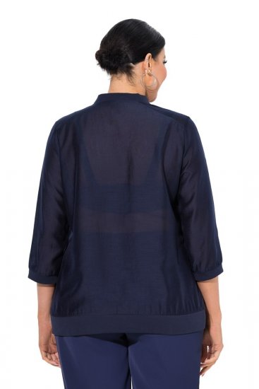 Ulla Popken 841127 Blouse Bleu marine - Ulla Popken - Ulla Popken Grandes Tailles
