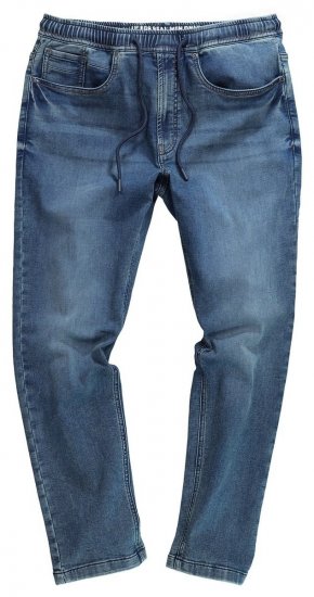 JP1880 FLEXNAMIC Straight Fit Jeans with Stretch Waist - Jeans et pantalons - Jeans et Pantalons grande taille 