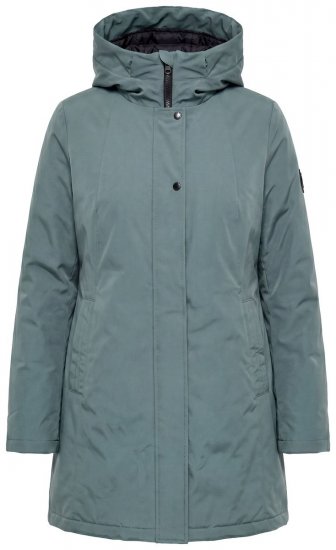 Ulla Popken 842008 Manteau technique Vert - Manteaux - Manteaux grande taille pour femme