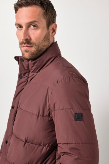 JP1880 Jacket Quilted Extra Warm Brown - Vestes - Vestes homme grandes tailles