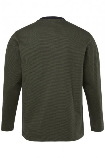 JP1880 Pyjamas Two-piece Striped Dark Green - Sous-vêtements & bain - Sous-vêtements Grande Taille