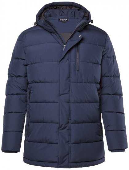 Men+ 426 Parka à capuche Bleu marine - Vestes - Vestes homme grandes tailles