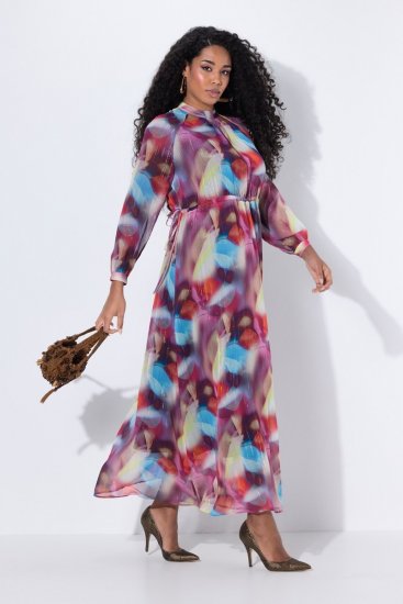 Ulla Popken 842719 Robe de soirée Noir - Robes de soirée - Robes de soirée en grandes tailles