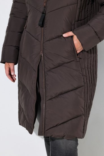 Ulla Popken 842877 Veste technique Vert foncé - Vestes - Vestes grande taille pour femme