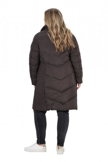 Ulla Popken 842877 Veste technique Vert foncé - Vestes - Vestes grande taille pour femme