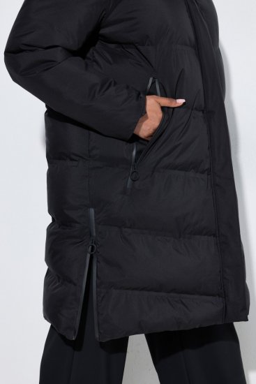 Ulla Popken SYMPATEX Triple Function Coat Black - Manteaux - Manteaux grande taille pour femme