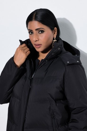 Ulla Popken SYMPATEX Triple Function Coat Black - Manteaux - Manteaux grande taille pour femme