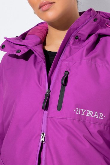 Ulla Popken 843542 Manteau technique Lilas - Manteaux - Manteaux grande taille pour femme