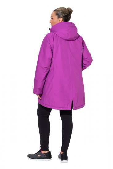 Ulla Popken 843542 Manteau technique Lilas - Manteaux - Manteaux grande taille pour femme