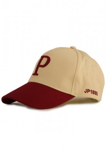 JP1880 843648 Casquette Blanc cassé - Casquettes - 