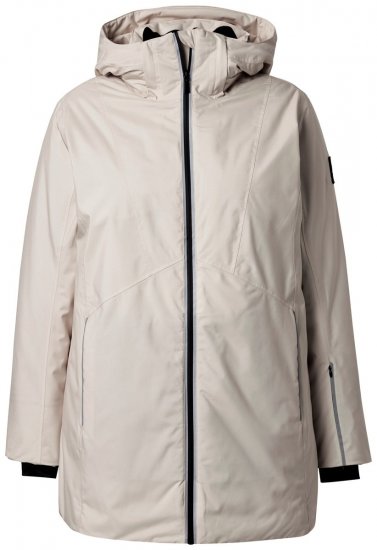 Ulla Popken 844034 Veste technique Champagne - Vestes - Vestes grande taille pour femme