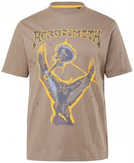 JP1880 844644 Aerosmith T-shirt Taupe foncé - T-shirts de groupes - T-shirts de groupes de musique