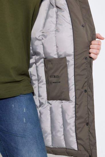 Ulla Popken 845111 Parka Vert foncé - Manteaux - Manteaux grande taille pour femme
