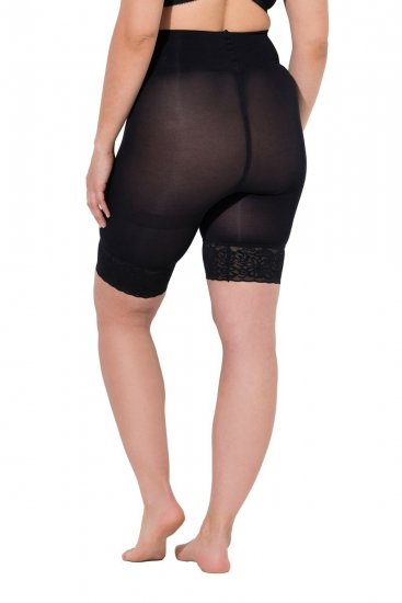 Ulla Popken 845319 Panty anti-frottement en dentelle Noir - Panties anti-frottement - 