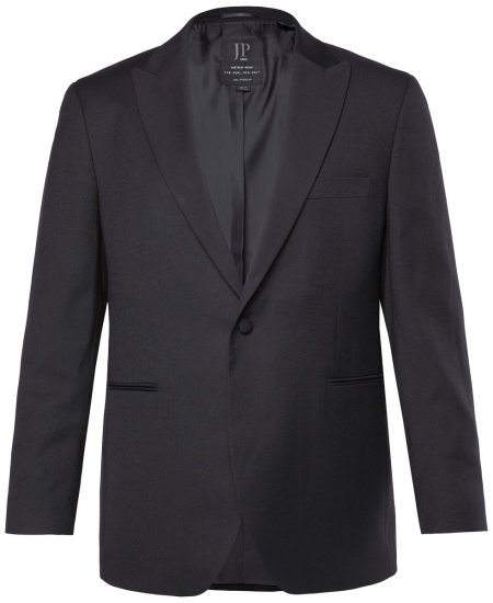 JP1880 Adonis Veste de smoking Noir - Costumes - Costumes grandes tailles 