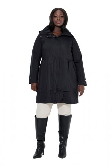 Ulla Popken SYMPATEX Triple Function Jacket Black - Vestes - Vestes grande taille pour femme