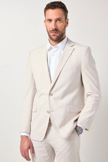 JP1880 Furore Flexnamic Blazer Blanc cassé - Costumes - Costumes grandes tailles 