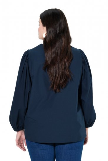 Ulla Popken 846197 Veste Bleu marine - Vestes - Vestes grande taille pour femme