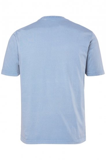 JP1880 846221 Rolling Stones Tongue T-shirt Bleu clair - T-shirts de groupes - T-shirts de groupes de musique