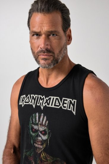 JP1880 849285 Iron Maiden The Book of Souls Débardeur Noir - T-shirts de groupes - T-shirts de groupes de musique