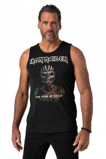 JP1880 849285 Iron Maiden The Book of Souls Débardeur Noir - T-shirts de groupes - T-shirts de groupes de musique