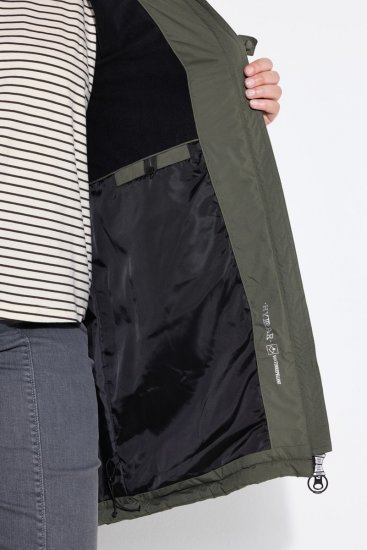 Ulla Popken 849552 Manteau matelassé Vert olive - Manteaux - Manteaux grande taille pour femme