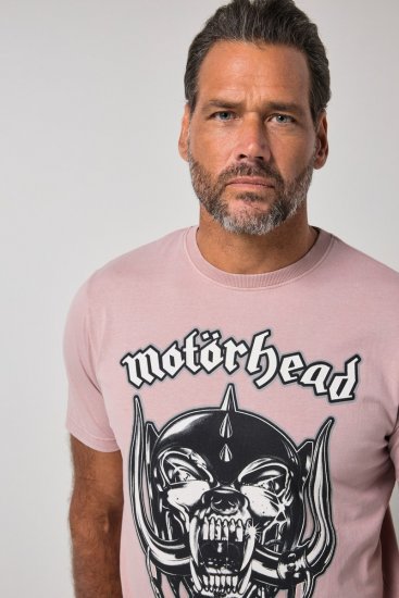 JP1880 849702 Motörhead War-Pig T-shirt Mauve - T-shirts de groupes - T-shirts de groupes de musique