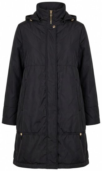 Ulla Popken 849908 Veste de pluie Bleu marine - Vestes - Vestes grande taille pour femme
